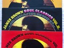 James Brown, Soul Classics: Volume 1, 2 & 3 - 1st press UK vinyl LPs 1972-75