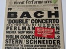 BACH Double Concerto LP Perlman Stern SEALED Vinyl Schneider Mehta 38487 album