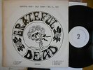 GRATEFUL DEAD FELT FORUM 1971 US EDITION BLANK LABEL 2LP