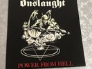 LP  Onslaught – Power From Hell 1985 Children Of The Revolution  Gurt 2  £3?99 V