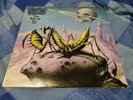 PRAYING MANTIS - TIME TELLS NO LIES UK 1ST PRESS VGC INNER + MERCH SHEET  NWOBHM