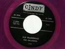 ORLANDOS Doo Wop PURPLE WAX Original 1960s Pressing Cloudburst b/w Old MacDonald