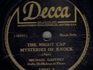 IRISH 78 (DECCA 12041) MICHAEL GAFFNEY THE NIGHT CAP/JOHN McKENNA LUCKY IN LOVE