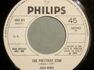 Hear: DAVID BOWIE Prettiest Star RARE ITALY JUKEBOX PROMO '70 Mono 45 Marc Bolan