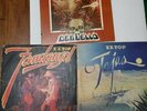 3 Pack ZZ Top vinyl records Deguello Fandango Tejas LP - album