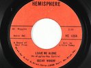 Northern Soul 45 - Oscar Wright - Leave Me Alone/Fell In Love - Hemisphere - mp3