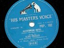 CLASSIC ELVIS PRESLEY 78  HEARTBREAK HOTEL / I WAS THE ONE  UK HMV POP 182 V+