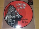 SHIPPING NOT $4 - CANNIBAL CORPSE - CREATED TO KILL PICTURE DISC 250 EX