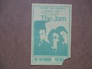 THE JAM - RARE ORIG GIG TICKET (1980) + RIFLES,TOWN,MODERN WORLD -  Ex Con
