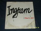 Ingram 'THAT'S ALL' Original US Issue   LP