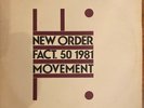 NEW ORDER Fact. 50 1981 Movement Factory orig USA ‘81