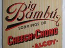 Cheech And Chong LP Big Bambu 1972 Original  With Giant Rolling Paper
