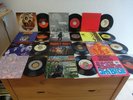 52x ROCK BEAT JAZZ SINGLES LED ZEPPELIN QUEEN KRAFTWERK BEATLES THE CURE 7
