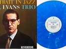 Bill Evans Trio ?– Portrait In Jazz Exclusive Blue White Swirl Color Vinyl LP