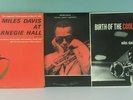 MILES DAVIS 3 ALBUMS, BIRTH OF COOL, CARNEGIE HALL AND ROUND ABOUT MIDNIGHT  VTG