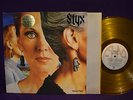 STYX 'Pieces Of Eight' LP GOLD VINYL EX/NM HOT