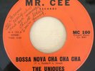 The Uniques - Look at Me / Bossa Nova Cha Cha - SUPER RARE R&B  Mr. Cee. HEAR