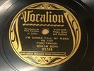BLUES 78 The Hokum Boys GONNA TELL MY MAMA ON YOU/NANCY JANE Vocalion 03265 (V+)