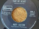 Northern Soul - Mary Saxton - Take My Heart - (Canadian Quality)