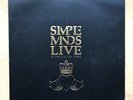 SIMPLE MINDS LIVE IN THE CITY OF LIGHT LP 1987 double album with embossed g/fold