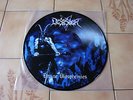 Desaster ?–  Divine Blasphemies Pic-LP First Press 2002 ltd. 333 ohne Cover