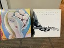 Eric Clapton Slowhand lp & Derek And The Dominos Layla vinyl record albums MINTY