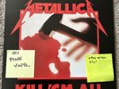 METALLICA KILL 'EM ALL Rare PINK Vinyl LP French Import NEW RARE