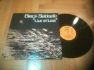 BLACK SABBATH - LIVE AT LAST   RARE YUGOSLAVIA PRESS UNIQUE LABEL LP 1980