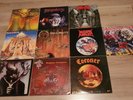 THRASH & METAL VINYL BUNDLE. 10 X LPs. USED BUT STILL GREAT  .