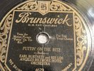 78RPM; Earl Burtnett /His L.A. Biltmore Hotel Orch; Puttin' On The Ritz & With U