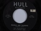 Doo Wop R&B 45 HEARTBEATS People Are Talking HULL HEAR