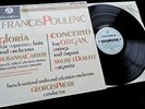 Poulenc: Gloria / Organ Concerto - Georges Pretre **Columbia SAX 2445 ED1 LP**