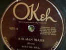 Okeh 8273 Bertha Hill KID MAN   w LOUIS ARMSTRONG 1924 V w crk BLUES  78rpm