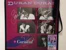 duran duran SIGNED Carnival record FRAMED w./2016 Paper Gods Tour Pass MONTREAL