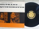 JOHN COLTRANE & PAUL QUINICHETTE CATTIN' WITH PRESTIGE PJ-14(7158) Japan MONO LP