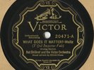 Nat Shilkret/Jean Goldkette w/ Bix Beiderbecke, Victor 20471 10