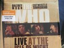 THE WHO 3LP VINYL RECORD-ORANGE VINYL-LIVE AT THE ISLE OF WIGHT 1970-1000 ONLY