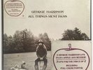 GEORGE HARRISON ALL THINGS MUST PASS 1970 1ST PRESS  3XLP TRANSPARENT APPLE HYPE