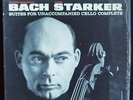 GOLD PROMO STARKER BACH SUITES FOR UNACCOMPANIED CELLO 3LP MERCURY SR3-9016 ED1