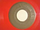 45 - RCA VICTOR 50-0072- ORANGE WAX-FOUR TUNES - AM I BLUE/  THERE GOES MY HEART