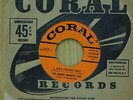Johnny Burnette Trio Lonesome Train bw I Just Found Out Coral rockabilly