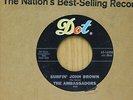 The Ambassadors 45 Surfin John Brown on Dot Joe Meek fast surf rock instrumental