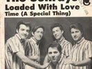 SUNRAYS 45 & PICTURE SLEEVE & ORIG. LYRIC SHEET - LOADED WITH LOVE/TIME - HEAR