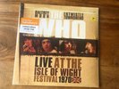 THE WHO LIVE AT ISLE OF WIGHT ORANGE VINYL LP EXCLUSIVE TO SAINSBURYS - MINT/