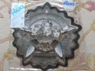 THE POLICE SHAPED PICTURE DISC BADGE DON'T STAND SO CLOSE TO ME STING ROCK US