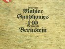GUSTAV MAHLER SYMPHONIES 1-10 LEONARD BERNSTEIN VINYL NM BOX SET 12