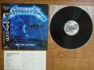 METALLICA Ride The Lightning JAPAN Orig. LP w/ OBI Nexus K25P 501