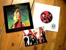 Marc Almond -  Marc & the Mambas 7 inch single DRAWN ON and SIGNED by Val Denham