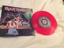 IRON MAIDEN TWILIGHT ZONE RARE RED VINYL SINGLE