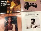 Vinyl LP Records ( Miles Davis Whitney Houston Billy Ocean Gladys Knight Pips